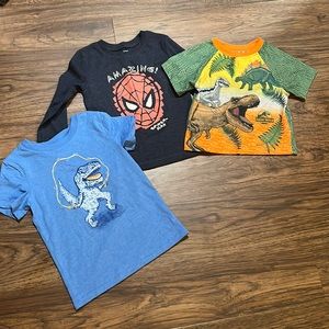 Boys shirts. Size 4t. Gently worn. No stains or any flaws.